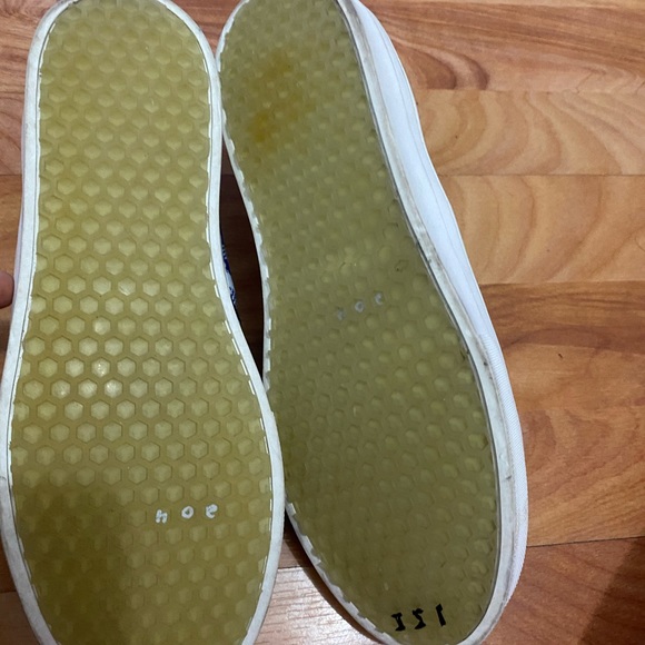 Celine Cobalt Canvas Slip On Sneakers Shoes - Picture 14 of 15